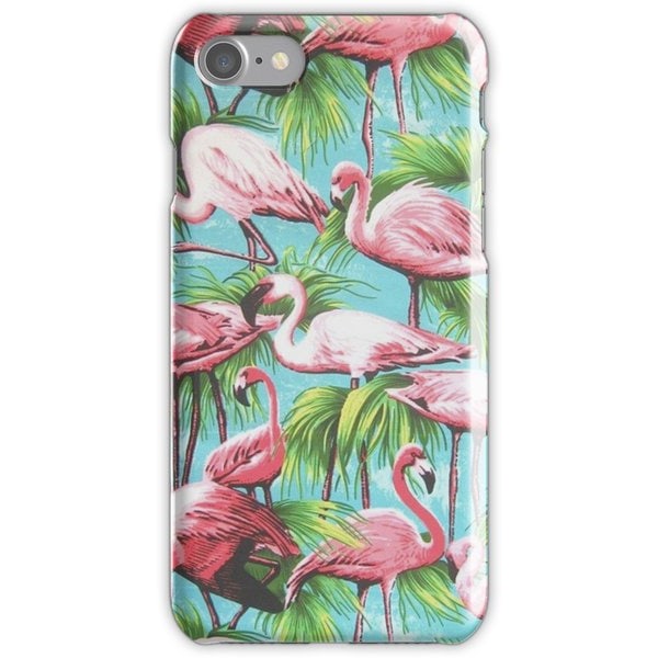 WEIZO Skal till iPhone 8 - Flamingo design