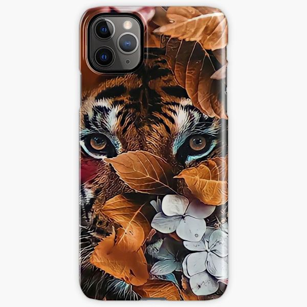 Skal till iPhone 11 Pro Max - Tiger In Flower