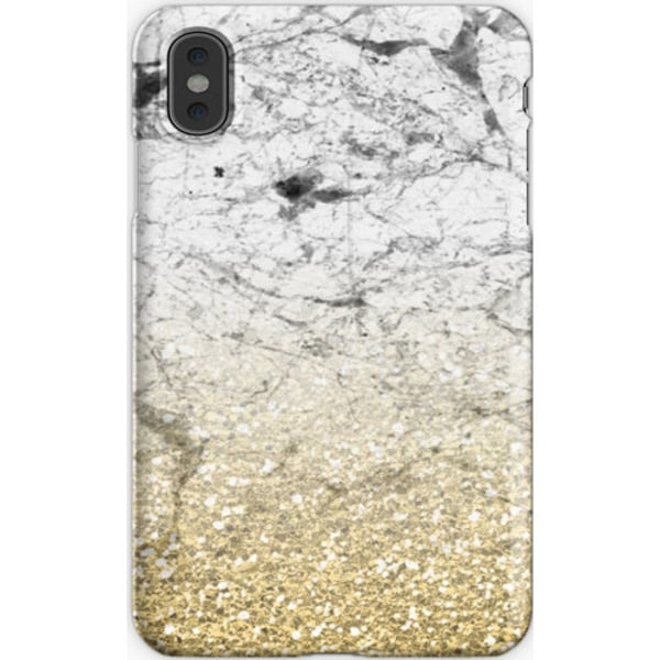 Skal till iPhone Xs Max - Golden marble