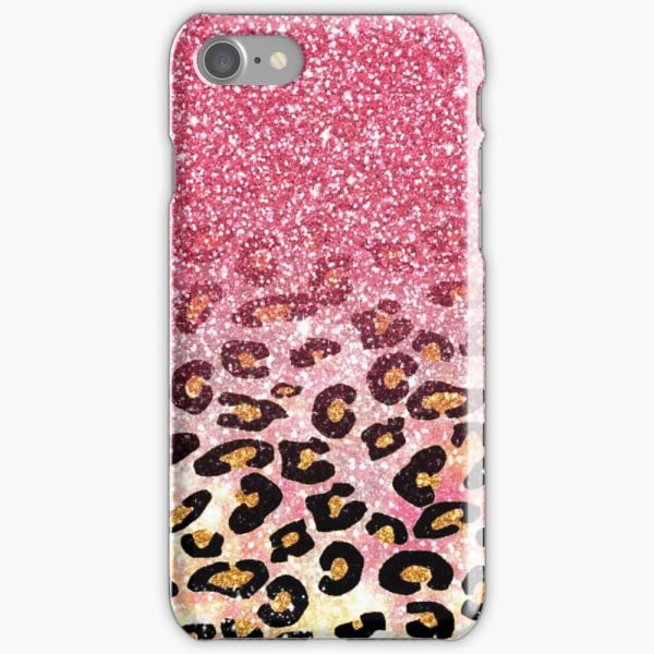Skal till iPhone 8 - Leopard Pink