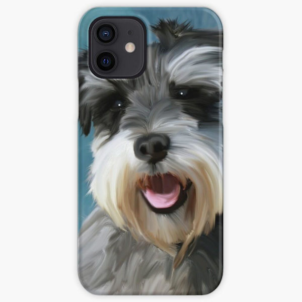 Skal till iPhone 12 Pro - Dvärgschnauzer