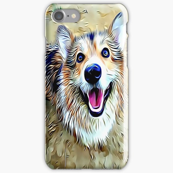 Skal till iPhone 7 Plus - Wet Corgi