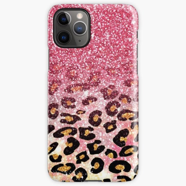 Skal till iPhone 11 Pro - Leopard Pink