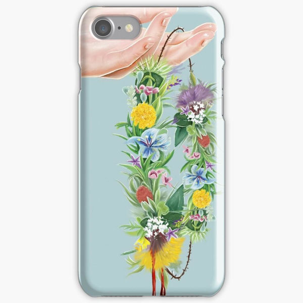 Skal till iPhone 6 Plus - Blomsterkrans
