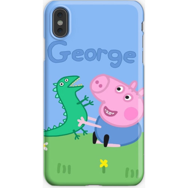 Skal till iPhone X/Xs - Georg Gris / George Pig