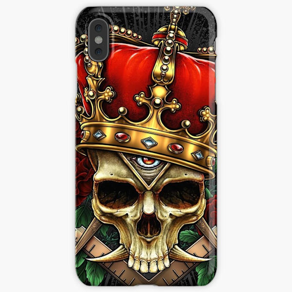 Skal till iPhone Xr - Döskalle King