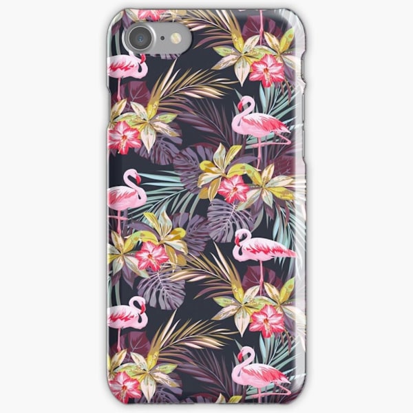 Skal till iPhone 7 Plus - Pink Flamingo