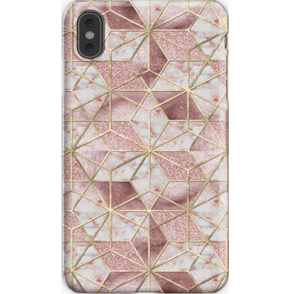 Skal till iPhone X/Xs - Modern rose gold