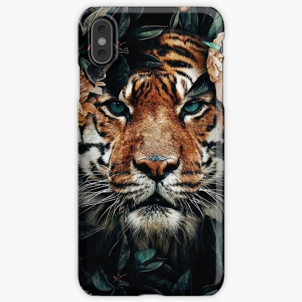 Skal till iPhone X/Xs - Wild Tiger King of Jungles