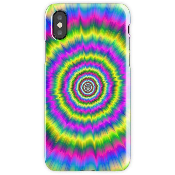 WEIZO Skal till iPhone X - Neon Explosion Design