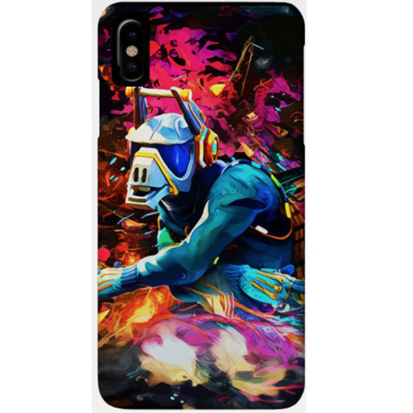 Skal till iPhone Xs Max - Fortnite Neon DJ