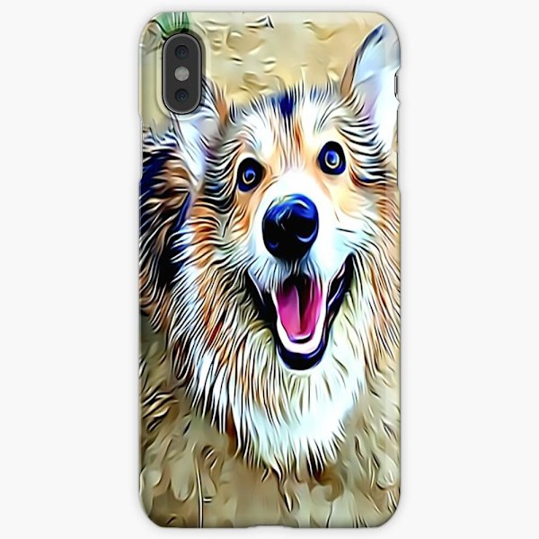 Skal till iPhone X/Xs - Wet Corgi