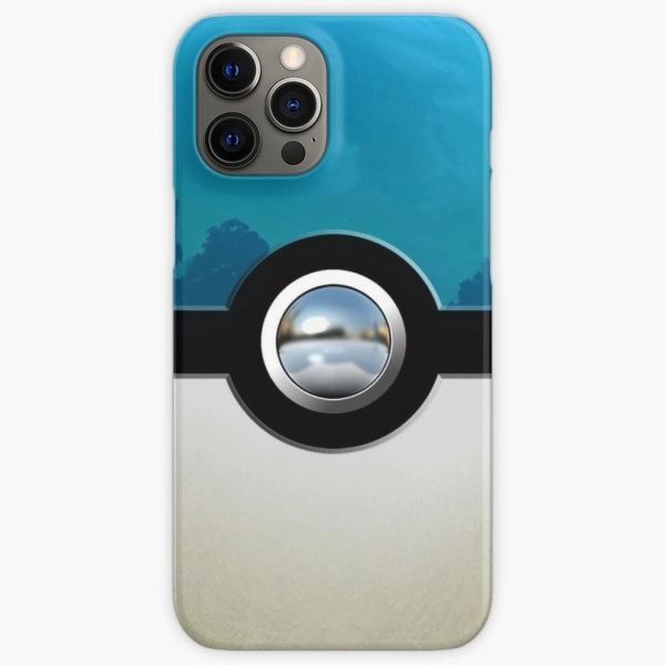 Skal till iPhone 12 Pro Max - Blue Pokeball Pokemon