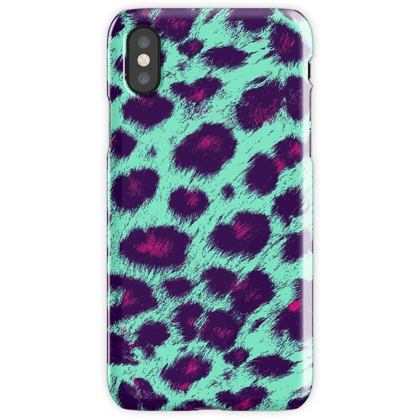 WEIZO Skal till iPhone X - Leopard design