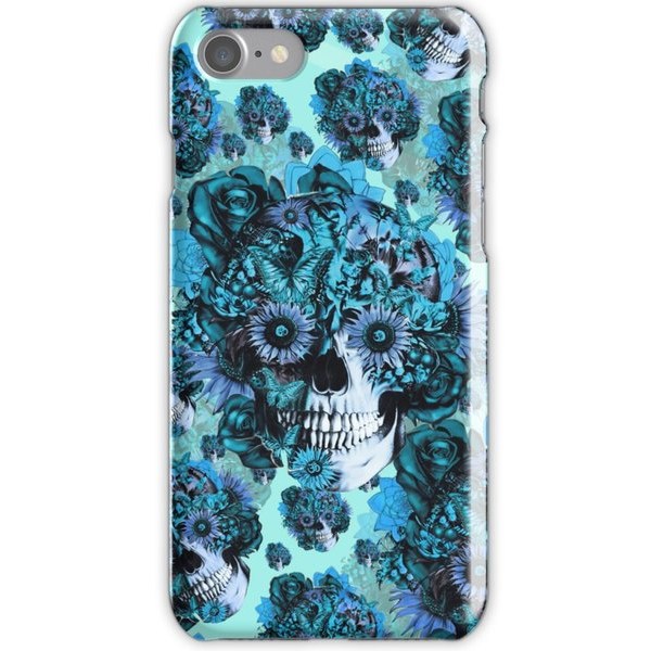 WEIZO Skal till iPhone 5/5s SE - SUNFLOWER skull