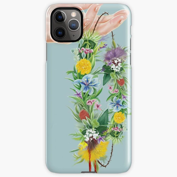Skal till iPhone 11 - Blomsterkrans