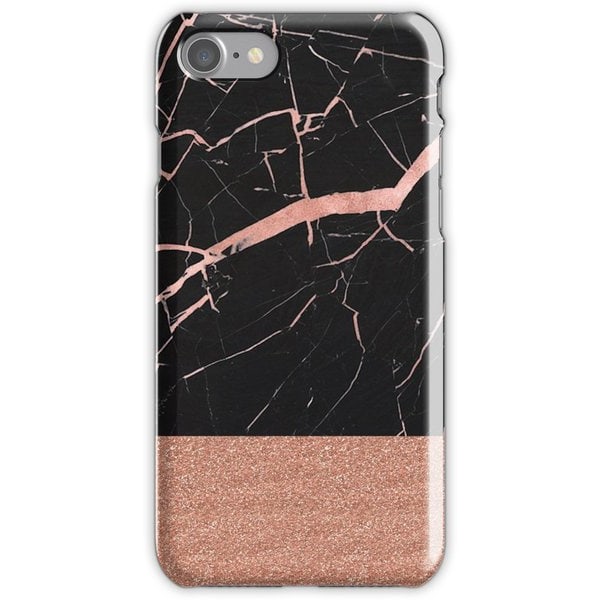 WEIZO Skal till iPhone 7 - Marmor glitter Design