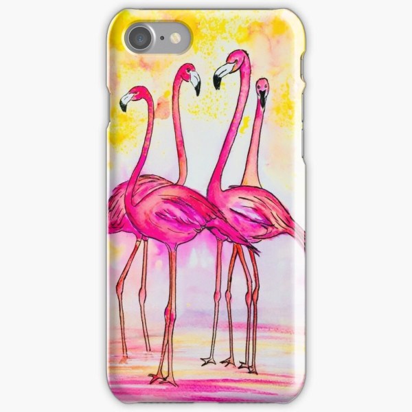 Skal till iPhone 7 - Flamingo