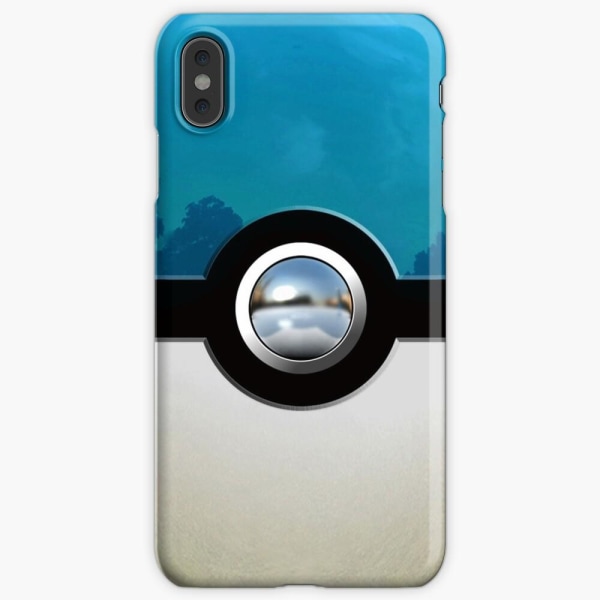 Skal till iPhone X/Xs - Blue Pokeball Pokemon