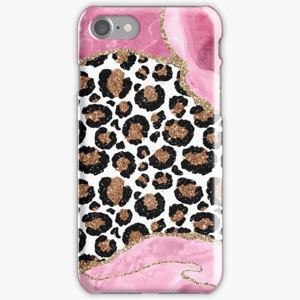 Skal till iPhone 6/6s - Leopard Pink