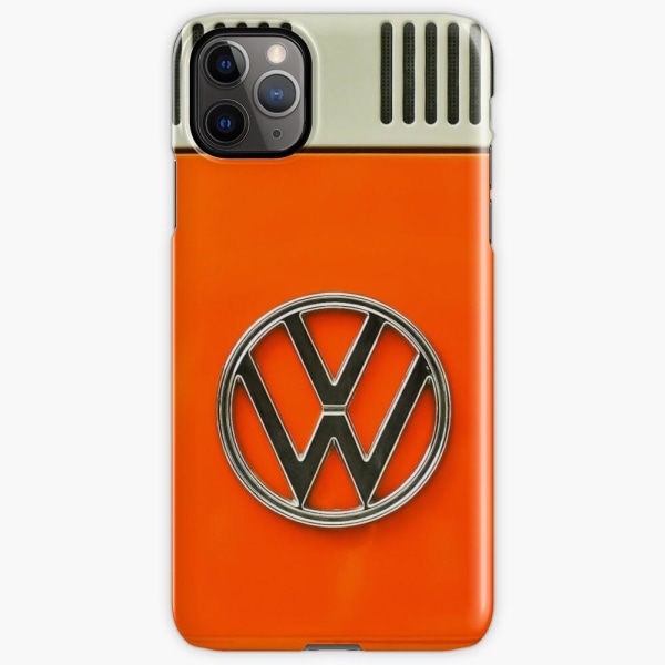 Skal till iPhone 11 Pro Max - Retro Orange Volkswagen Van