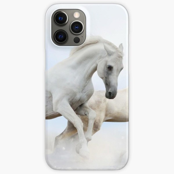 Skal till iPhone 12 - Vit häst