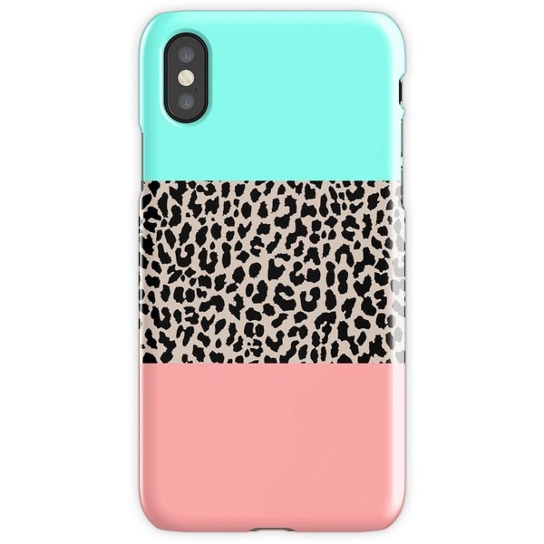 WEIZO Skal till iPhone X/Xs - Leopard Design