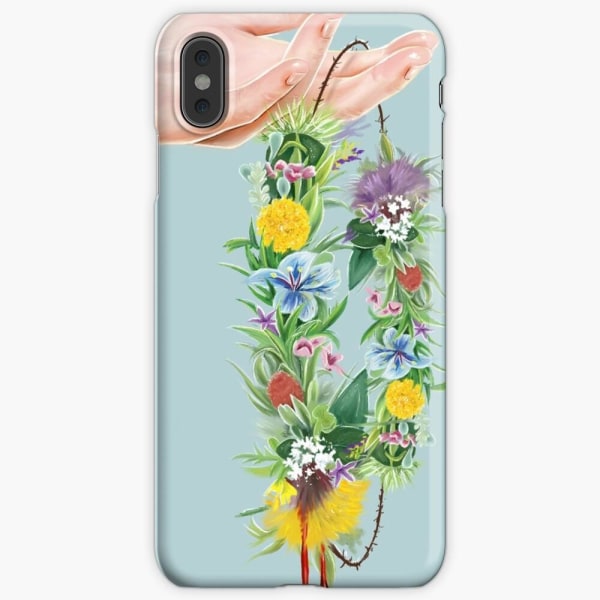 Skal till iPhone Xs Max - Blomsterkrans