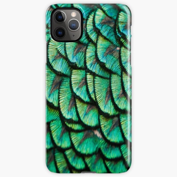Skal till iPhone 11 Pro Max - Glowing Peacock