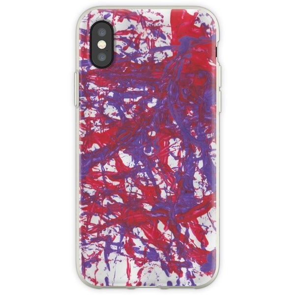 WEIZO Skal till iPhone X/XS - Marbel Painting mönster