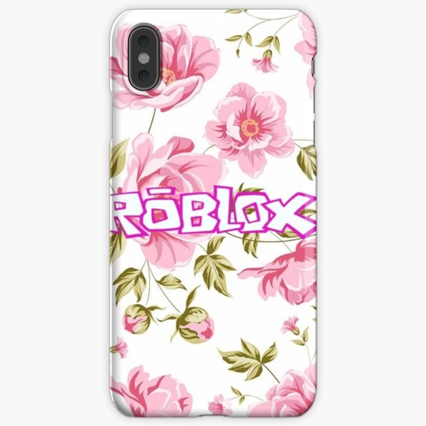 Skal till iPhone X/Xs - ROBLOX Pink Flowers
