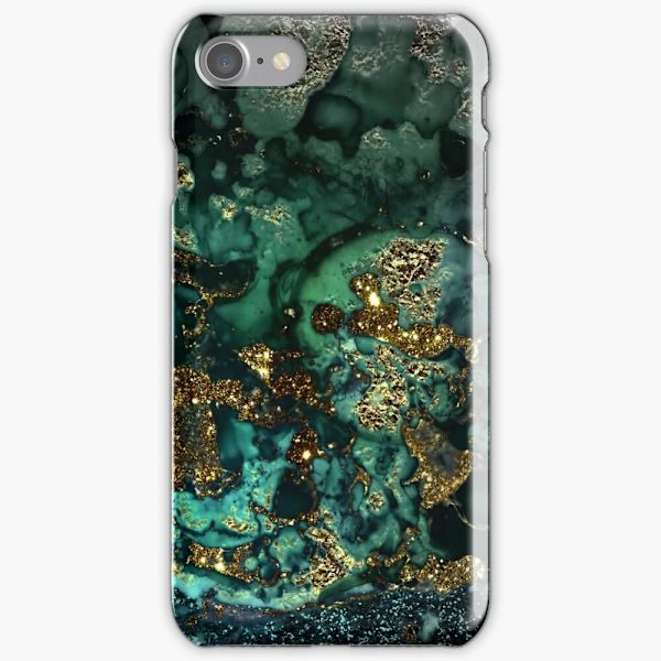 Skal till iPhone 5/5s SE - GOLDEN INDIGO MARBLE