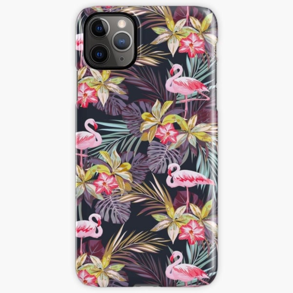 Skal till iPhone 11 Pro Max - Pink Flamingo