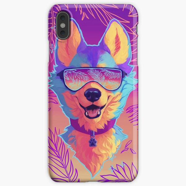 Skal till iPhone Xr - Sparkle dog