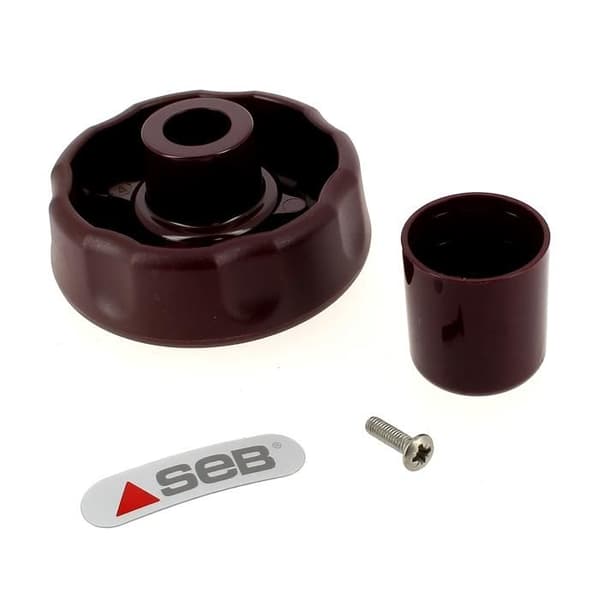 Rød spændebutton ss-980765 - Seb trykkoger - Knapper Flerfärgad