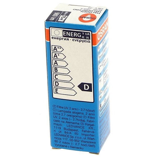 Ampull 60w halogen g9 00608082 00609418 - ugn