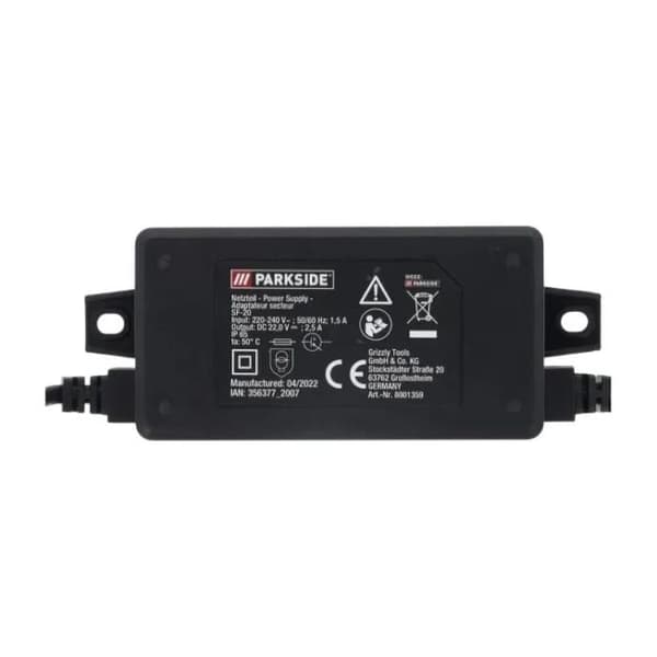 Lader 20V 80001359 - Robotplæneklipper Parkside - Lader og transformatorer