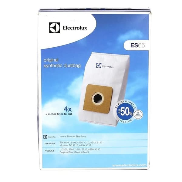 Dammsugarpåsar 4-pack + filter 9001969626 - Tornado Dammsugare - Påsar