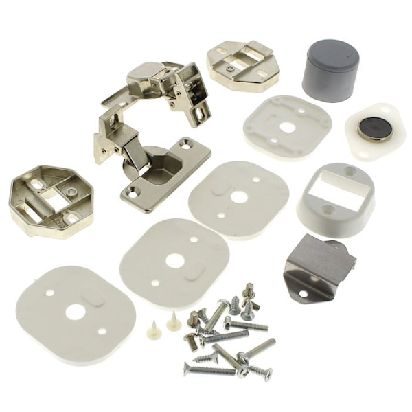 Kit gångjärn klädsel c00666271 c00087354 - tvättmaskin
