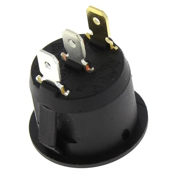 Afbryder 3 ben rød POM0004016 - Dampsystem Harper - Afbrydere og switch