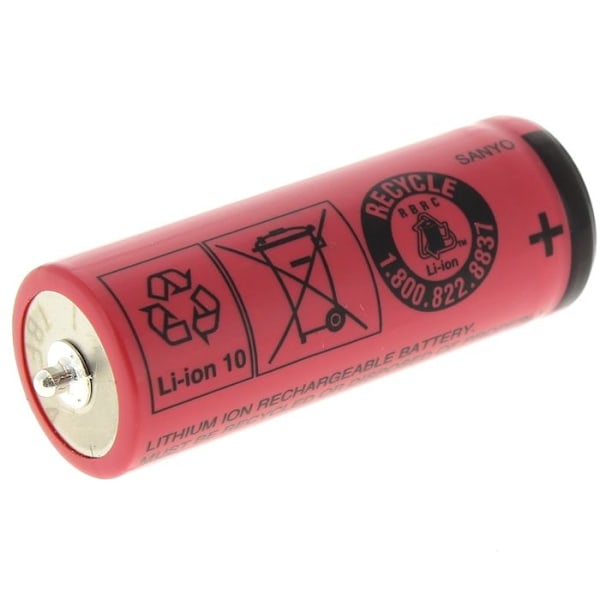 Batteri ur18500y 1300mah 67030625 - epilator braun
