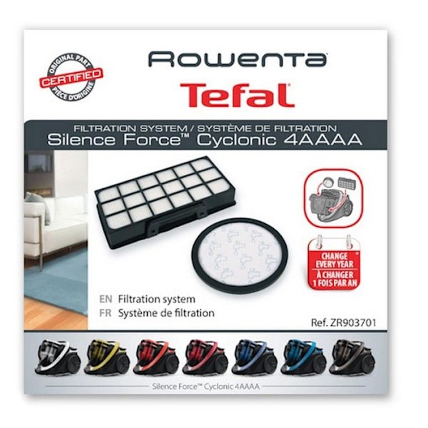 Kit filter tyst kraft zr903701 - dammsugare