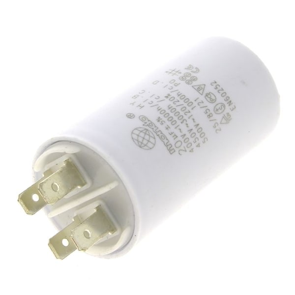 Kondensator 20µf 450v 33-655 20604 - tvättmaskin