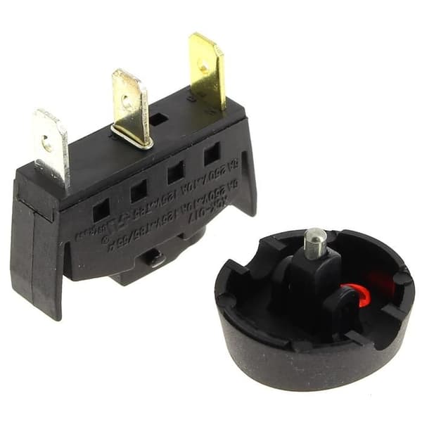 Afbryder 3 ben sort ss-200421 - Kaffemaskine Moulinex - Afbrydere og switch