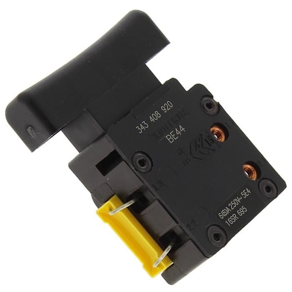 Svart strömbrytare 343408920 - Metabo slipmaskin