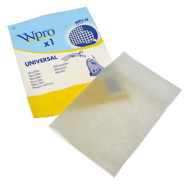 Universellt avkopplat mikrofilter 200x250x2mm