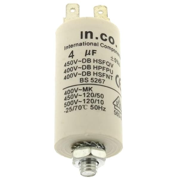 Kondensator 4µf 400v C00056410 - Bosch diskmaskin - Kondensatorer