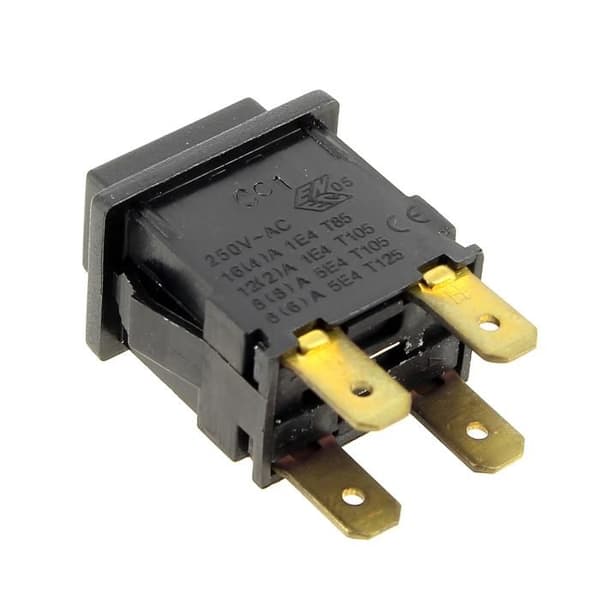 Afbryder 4 terminaler tænd - sluk 5128104700 - Dampcentral Delonghi - Afbrydere og switch