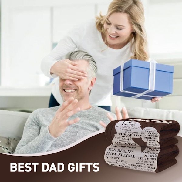 Presenter till pappa från barn – Födelsedagspresenter till pappa Filt 152 x 127 cm, Bästa pappapresenten Dad 2