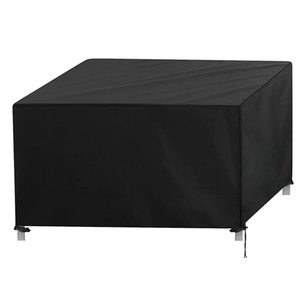 420d sort møbelbetræk (126*126*74 cm)